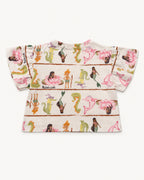 Miúdos Club — Blusa Folclore — Flat lay — costas