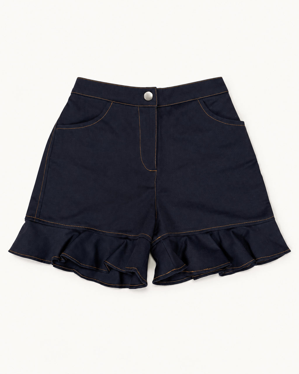 Miúdos Club — Shorts Frufru — Flat lay — frente