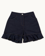 Miúdos Club — Shorts Frufru — Flat lay — frente