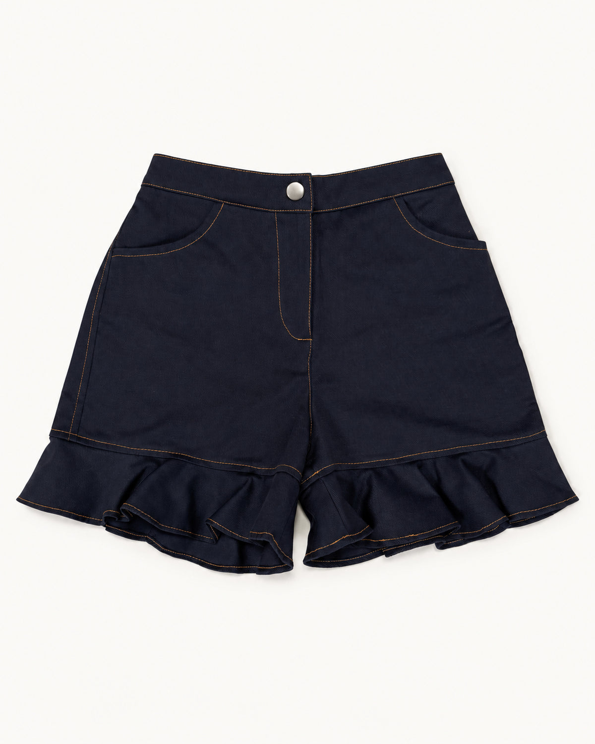 Miúdos Club — Shorts Frufru — Flat lay — frente