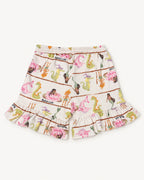 Miúdos Club — Shorts Frufru Folclore — Flat lay — costas